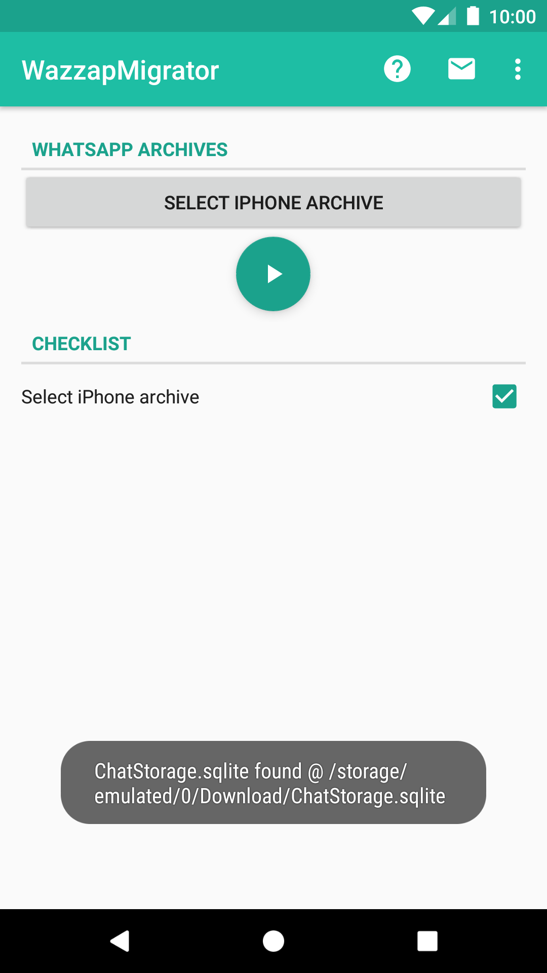 screenshot app main