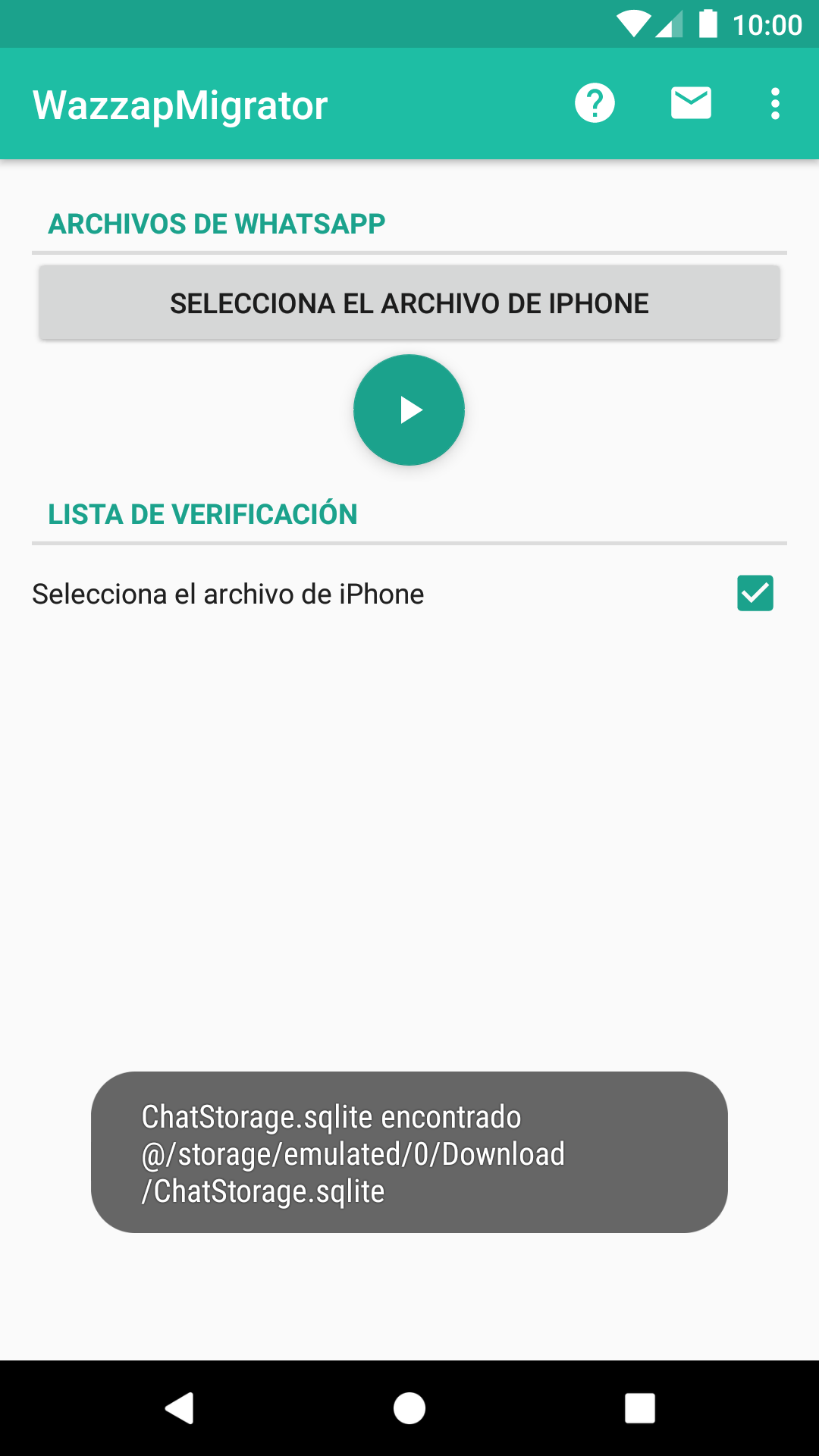 screenshot app main