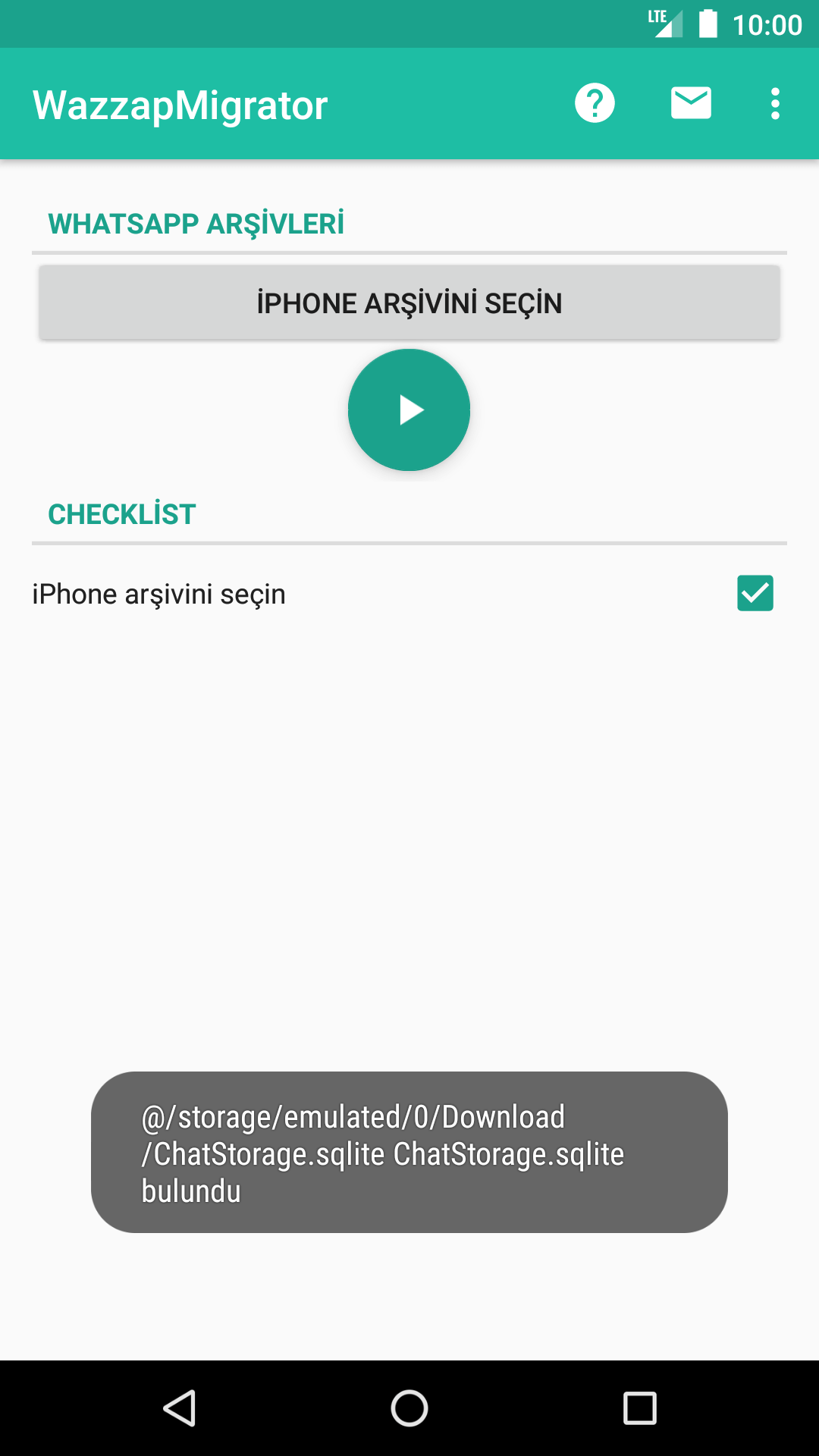 screenshot app progress