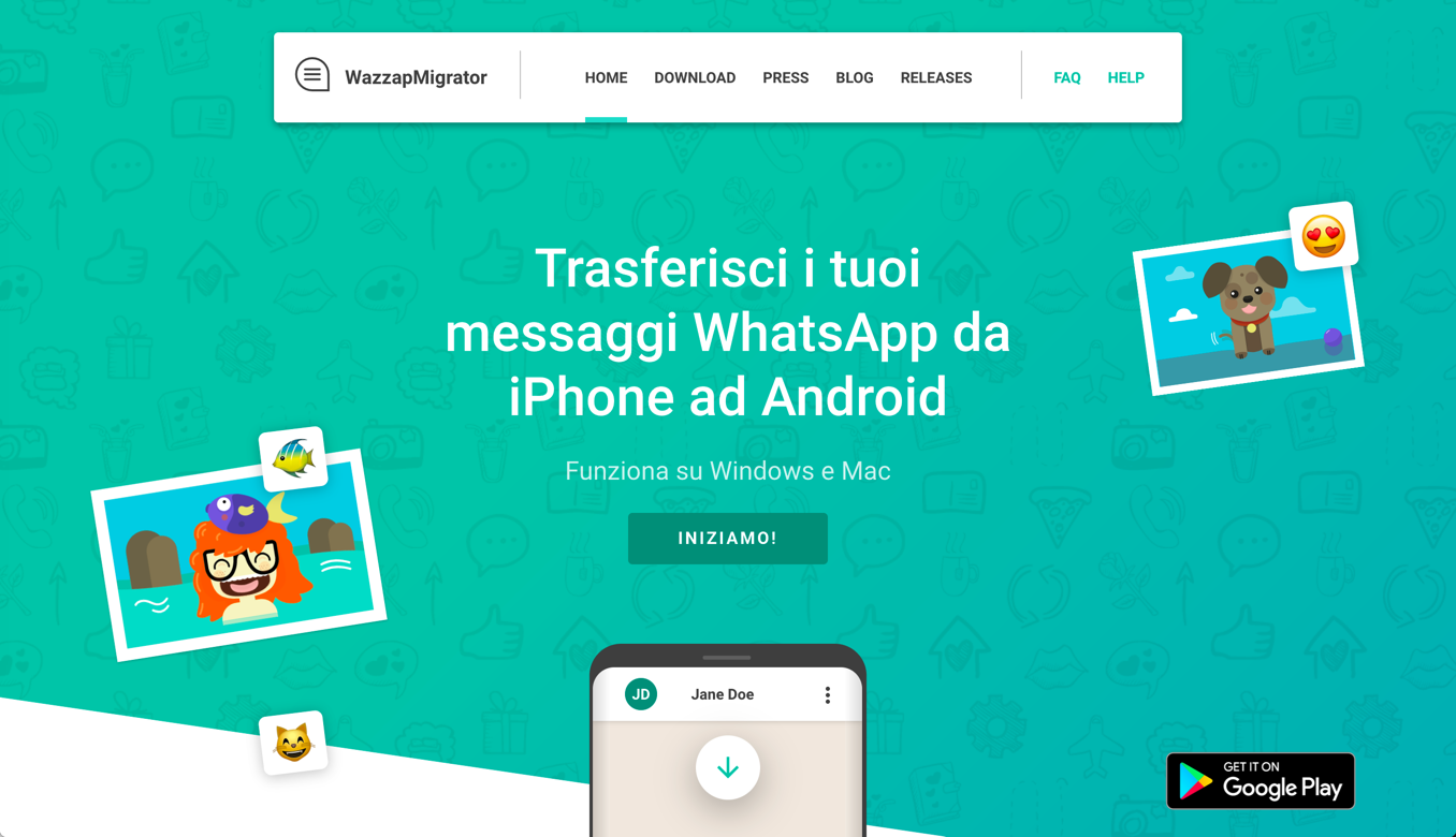 WazzapMigrator new site